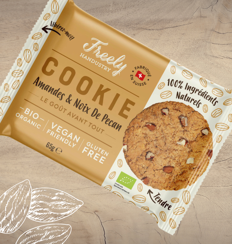 Cookie amandes & noix de pecan