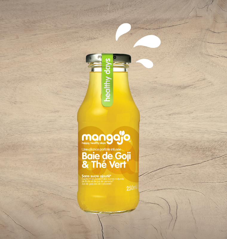 Mangajo Goji-Beere und grüner Tee